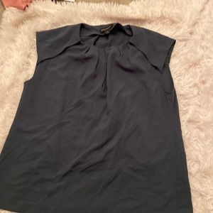 large banana republic green blouse